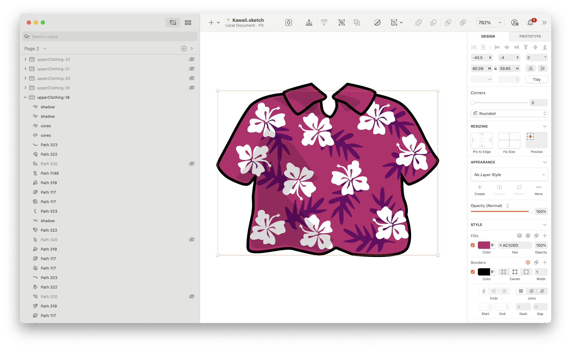 Screenshot of ChibiStudio in Sketch