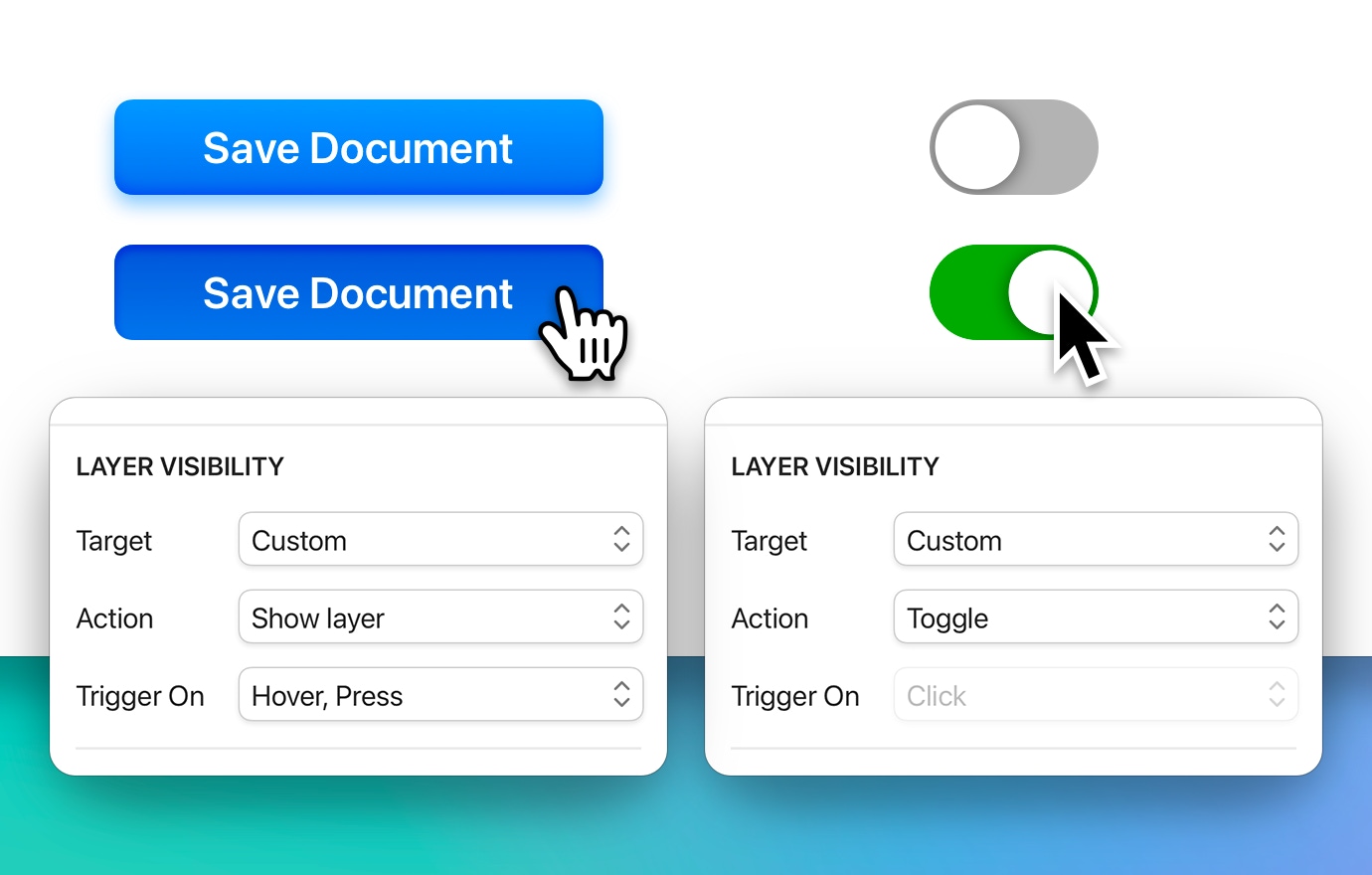 Life-like interactions without the learning curve